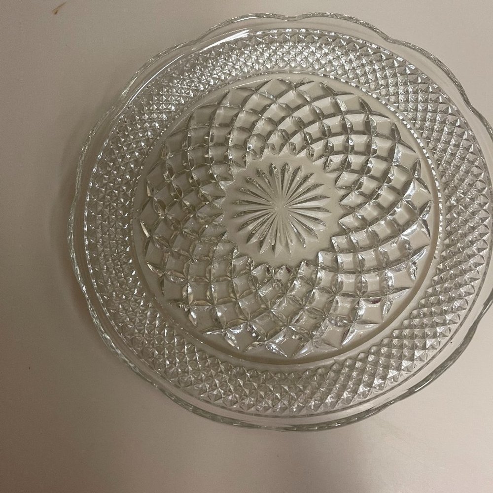 Vintage Wexford Anchor Hocking Pressed glass